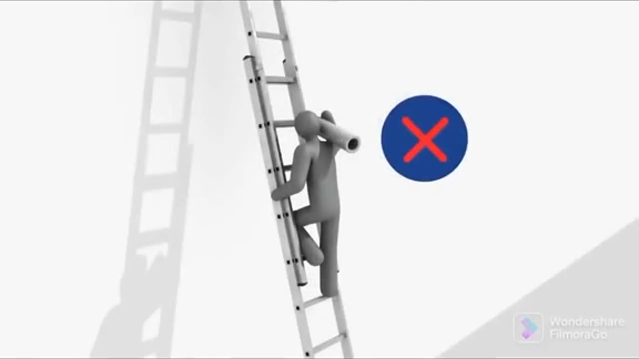 How to use ladder??? No one knows secret reveals #safety #reality #world #champion #crazy
