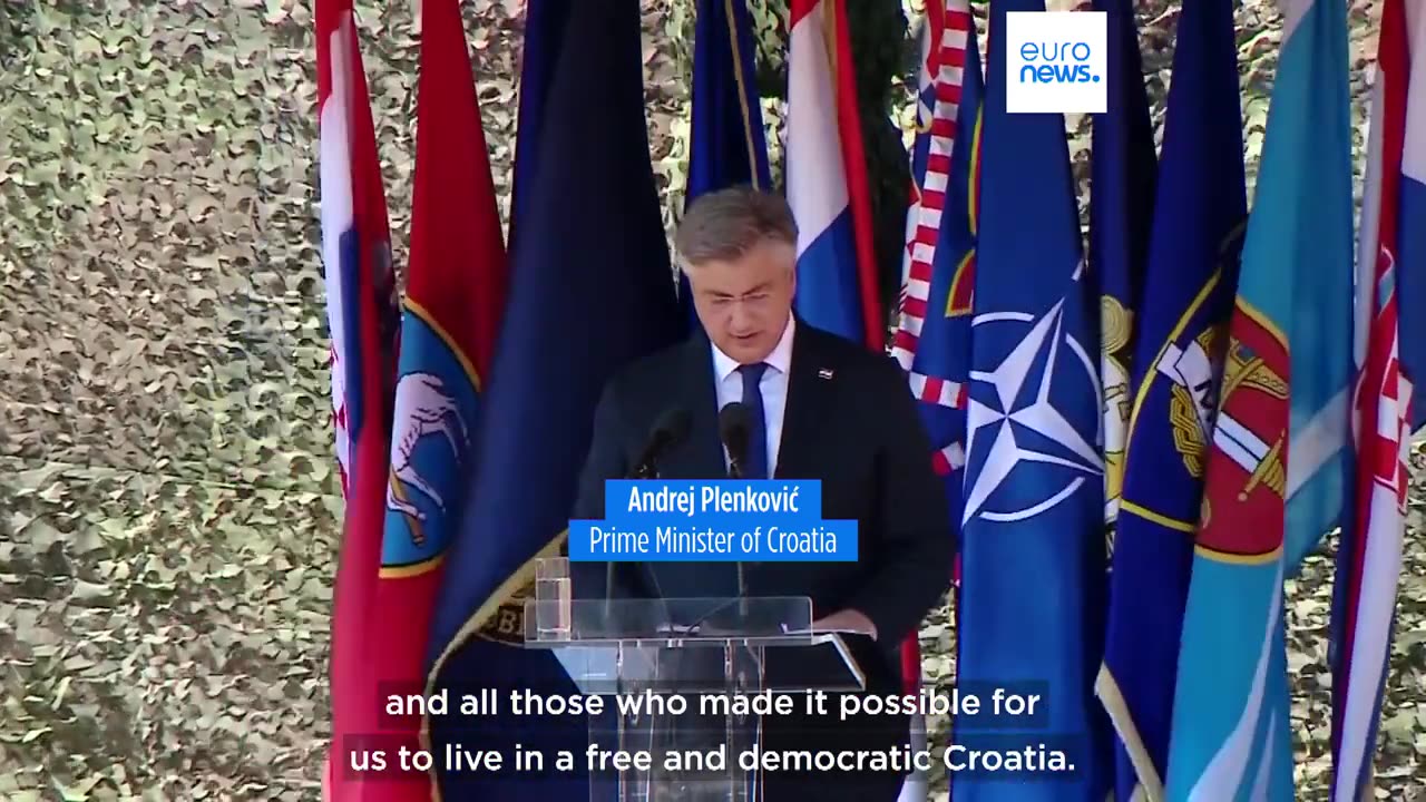 Croatia marks 29 years since decisive Bosnian War 'Storm' offensive | NE