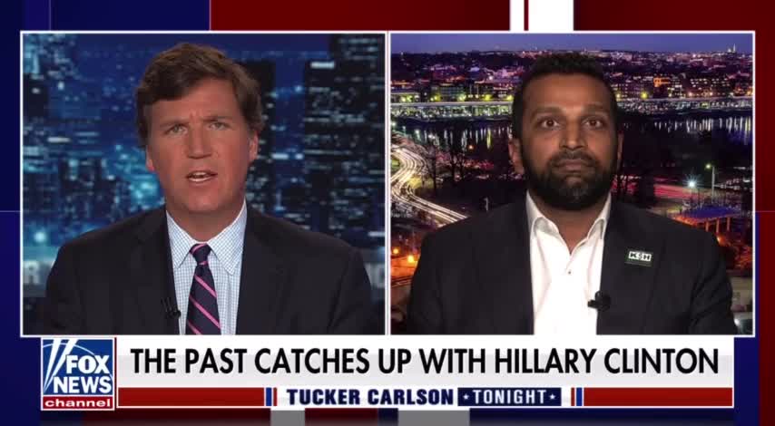 Hillary's Illegal Scam Aided By The Press To Interfere In The Election - Kash Patel & Tucker Carlson
