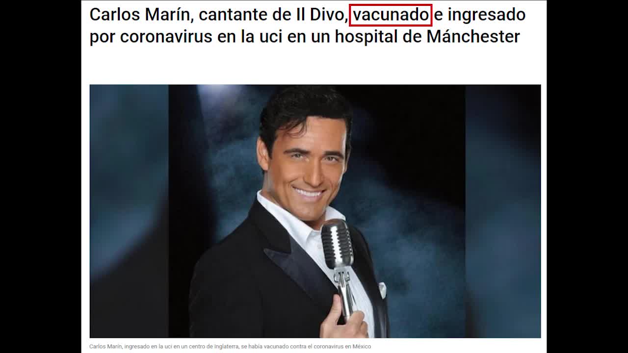 EL NO QUERIA¡ carlos martin ILL DIVO muerto tras vacunarse