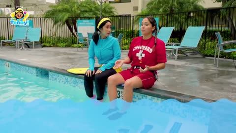 Swimming Pool Playtime With Baby Shark Education Videos
