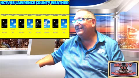 NCTV45 LAWRENCE COUNTY 45 WEATHER SUNDAY AUGUST 11 2024
