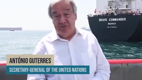 UN Guterres was in Istanbul, Turkey on August 20
