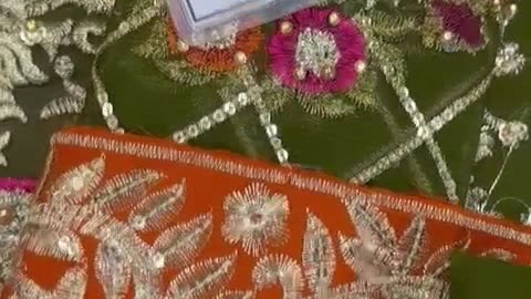 3pc chiffon suit by Aisha Imran