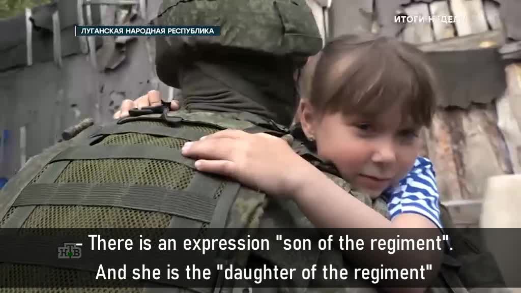 3 times a week she meets Russian sappers at the gate of her house