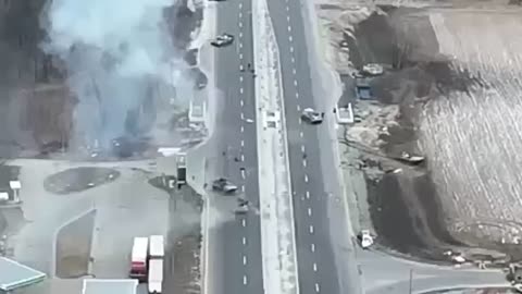 Ukraine Army use to Ambus to Russian Army