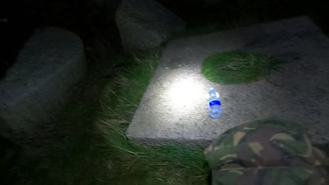 Let's go. Night hiking back to the car
