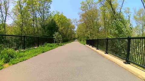 Pink Floyd-"Empty Spaces""Young Lust""Goodbye Blue Skies""Hey You"-E-Bike Ride - Massachusetts Greenway