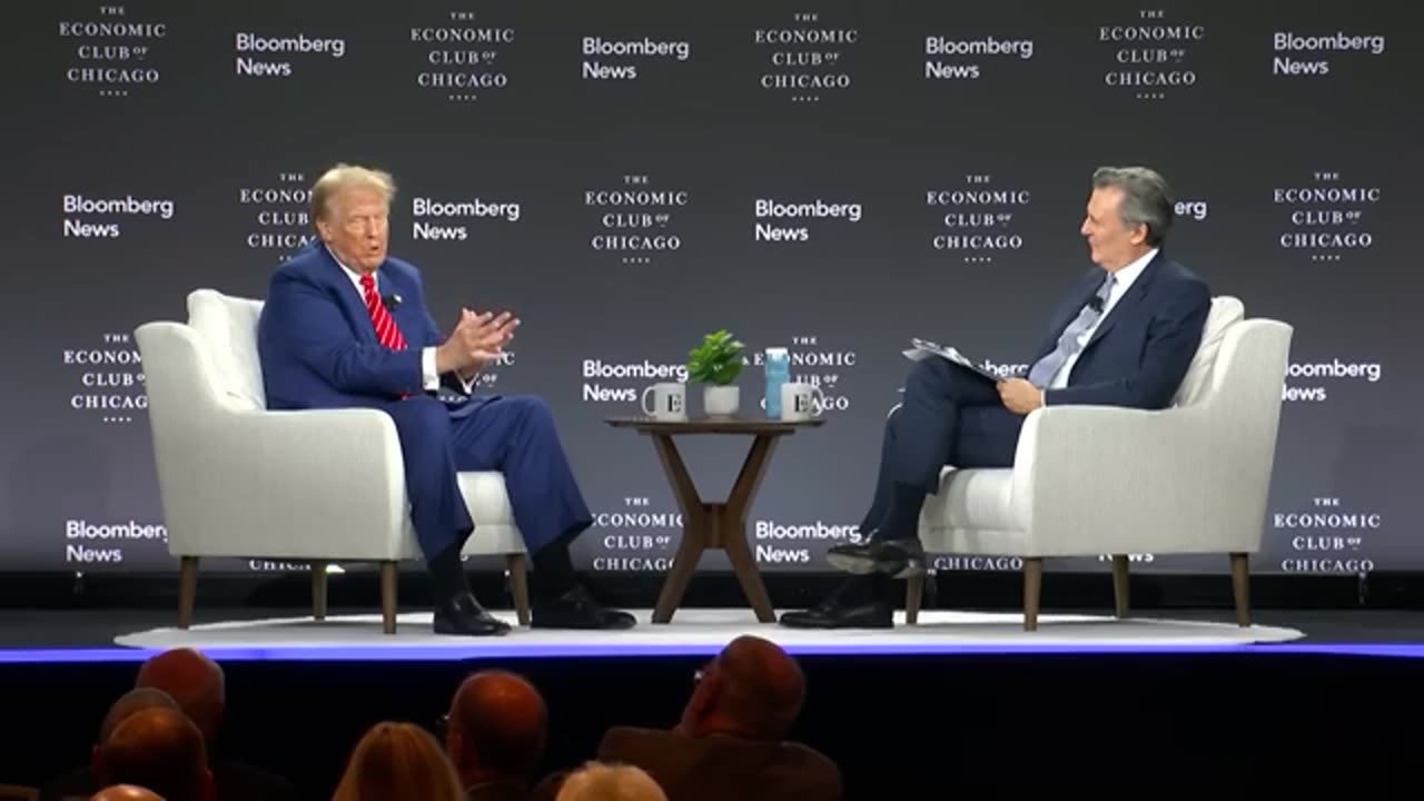 Donald Trump Interview With Bloomberg on Economic Plans, Tariffs, Immigration and the Fed