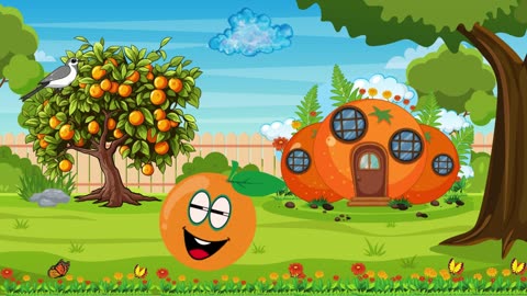 Magical World with Fruit and Vegetables