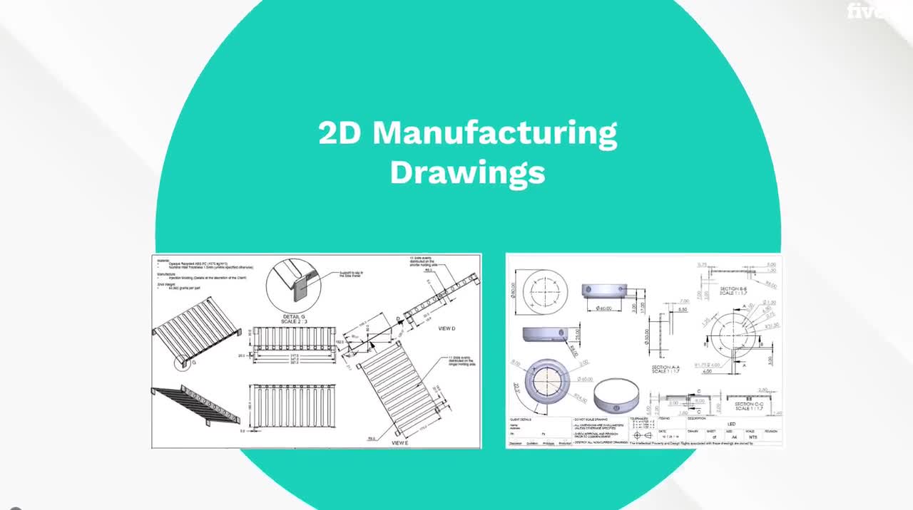 I will do 3d modeling, 3d rendering, product design, and 2d drawing