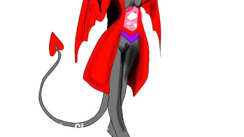 SpeedPaint my hazbin hotel version of nuclear
