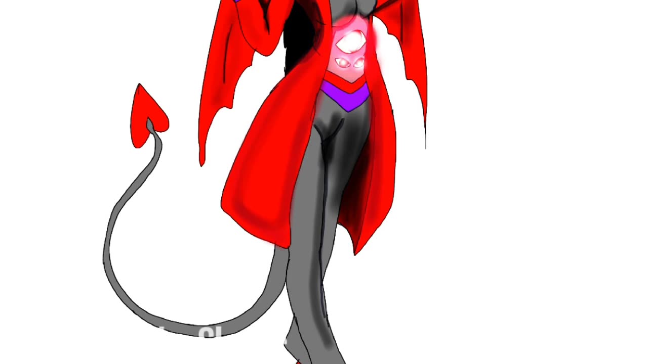 SpeedPaint my hazbin hotel version of nuclear