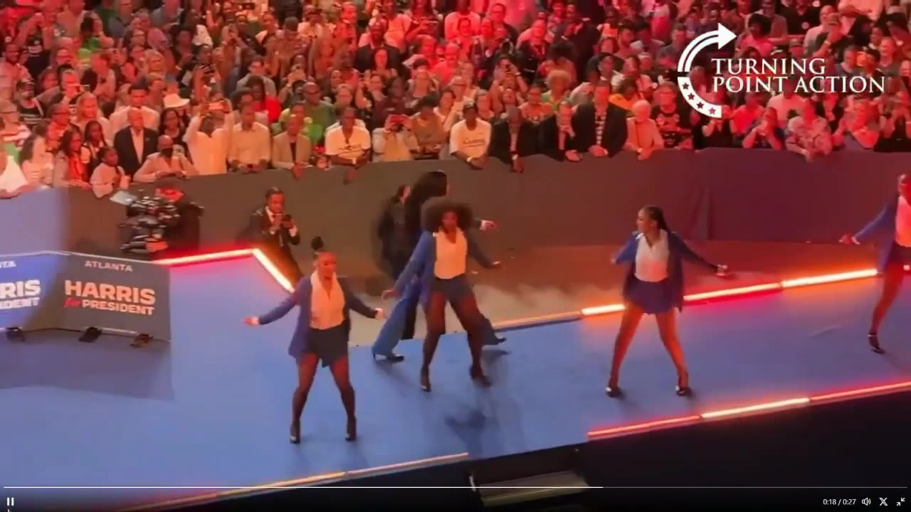 KAMALA HARRIS PRESIDENTIAL BOOTY RALLY. * Democrats
