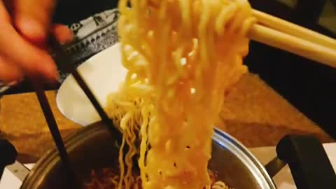 Korean ramen looks delicious