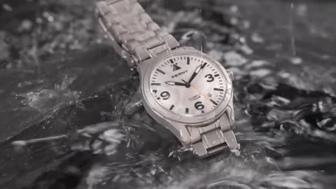 BERNY Pilot Titanium Mechanical Men Wristwatch Sapphire AR Coating Supper Luminous 10Ba