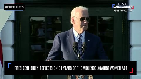 President Biden Reflects on 30 Years of the Violence Against Women Act
