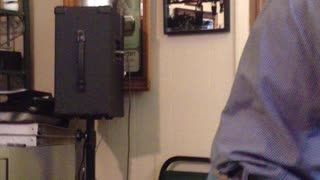Dad 75 singing