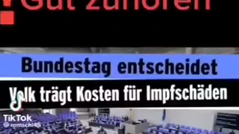 Volk trägt Kosten für die Impfschäden