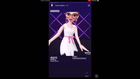 Twice Zepeto Video from Insta (Re-upload) (NOT BASS BOOSTED VERSION)