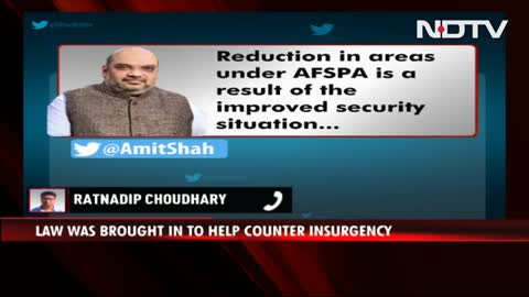 Northeast Areas Under Controversial Law AFSPA Reduced, Says Amit Shah