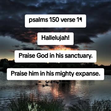 Psalms 150 verse 1