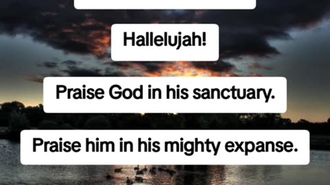Psalms 150 verse 1
