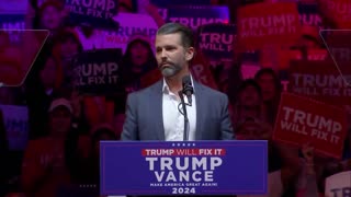 Donald Trump Jr. full speech at rally in Madison Square Garden (Oct. 27, 2024)