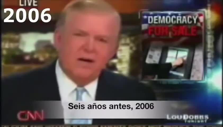 Flashback: CNN: Lou Dobbs Investigates New Voting Systems Company Smartmatic, 2006