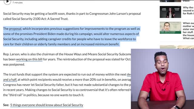 $800 Stimulus for Seniors, Social Security, SSDI, Medicare, Social Security 2100 Act, $1,400 Check