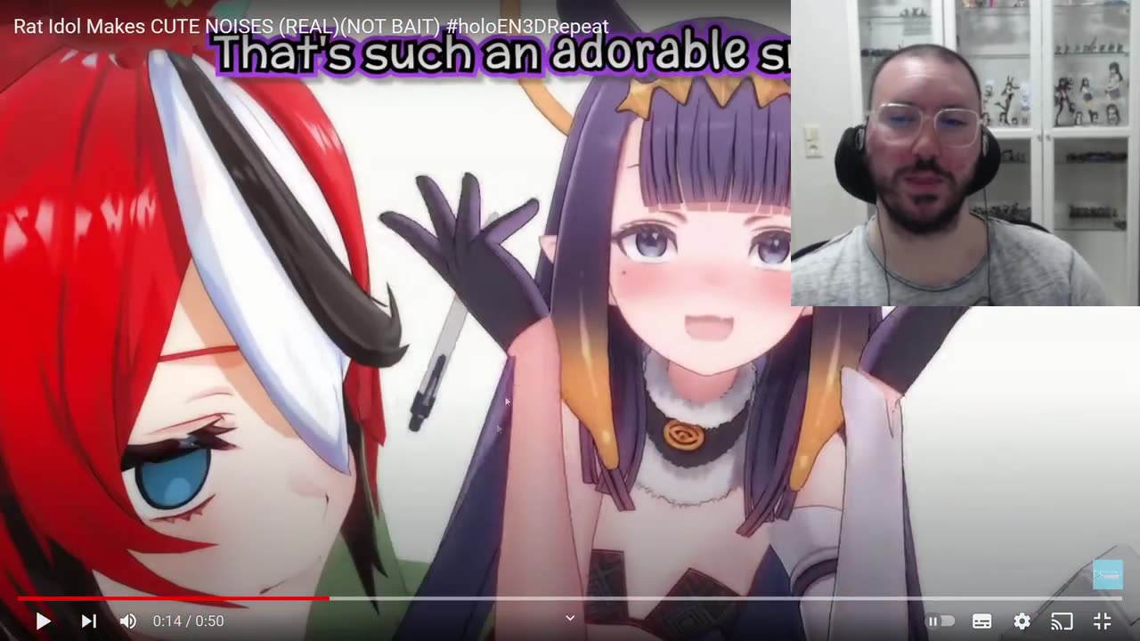 Hololive Reaction Rat Idol Makes CUTE NOISES (REAL)(NOT BAIT) #holoEN3DRepeat