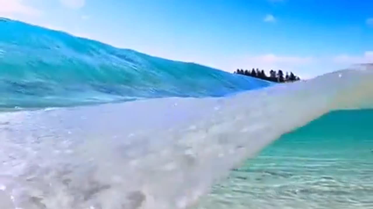 Inside of a wave 🌊