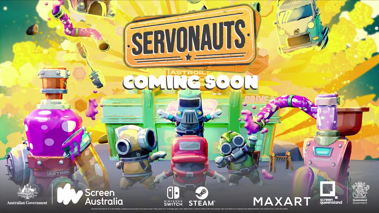 Servonauts - Official Announcement Trailer