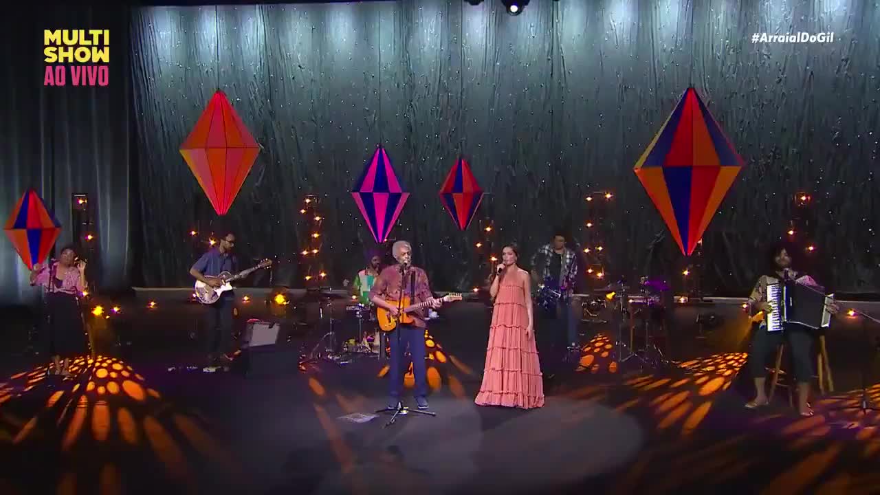 Juliette canta Asa Branca com Gilberto Gil