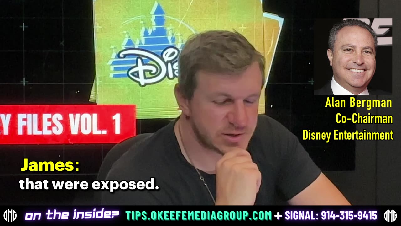 O'Keefe Calls Disney for Comment on 'Disney Files' Exposing LGBTQ Agenda; Execs Flustered, Hang Up