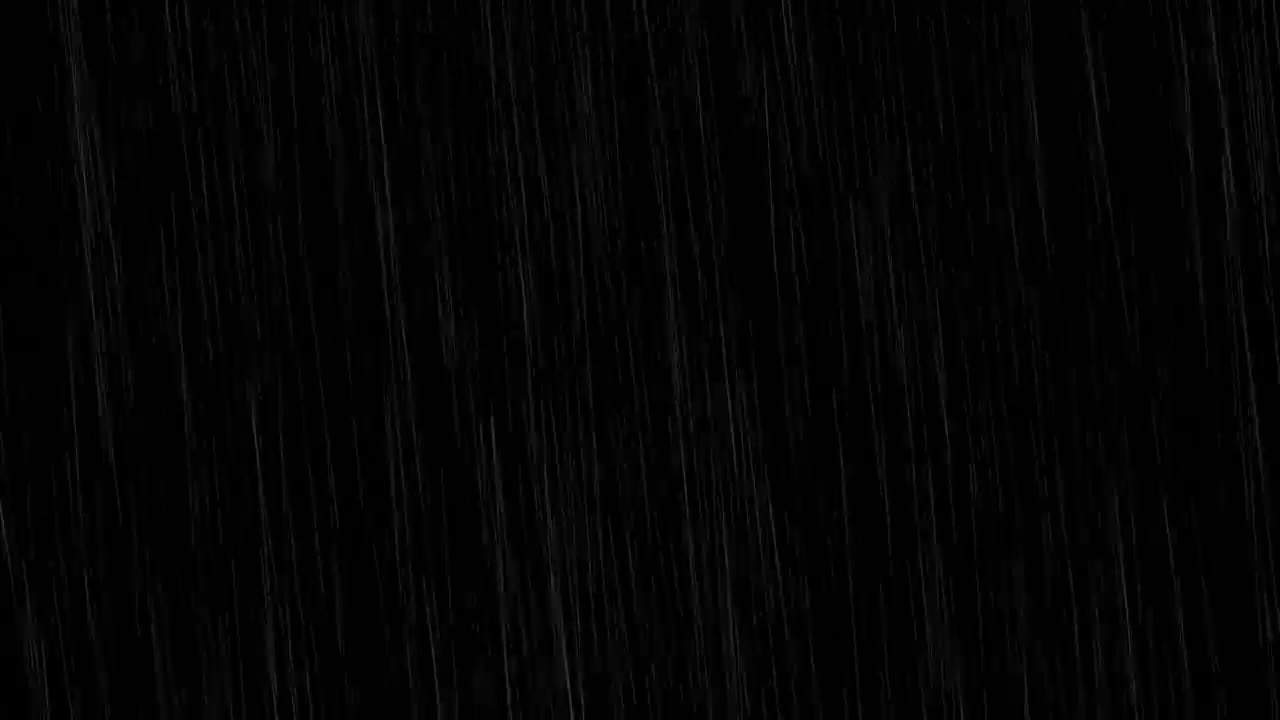 30 MINUTES Gentle Rain at Night, Rain Sounds for Sleep, Insomnia, Relaxing, Meditation, Yoga, Study