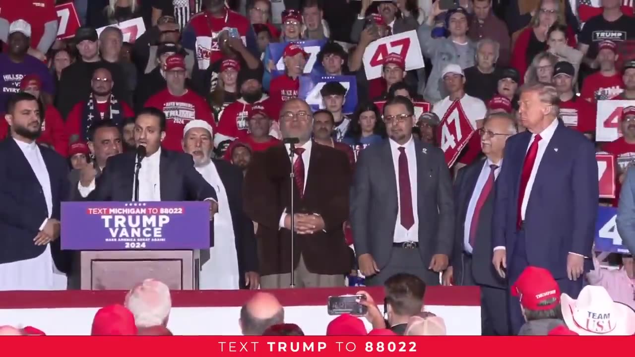 Michigan Muslims Endorse President Trump