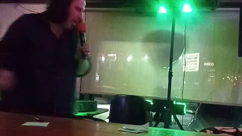 Crazy Jim's first Karaoke