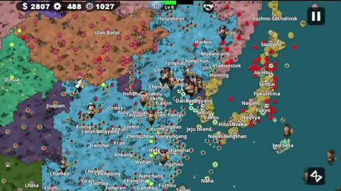 Chinese communists declare war on nationalists and lose in WC4 Blitz War Mod game