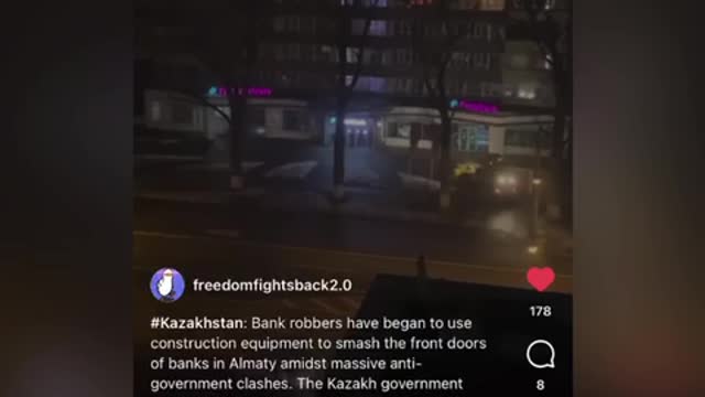 Robbing banks with tractors