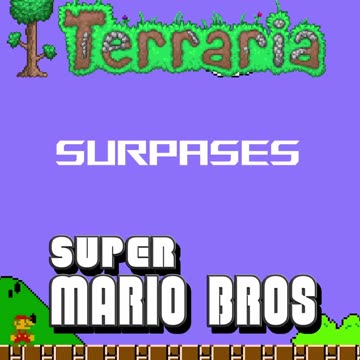 Terraria Takes the Crown! This game Beats Nintendo Super Mario Bros Game 🎮🔥