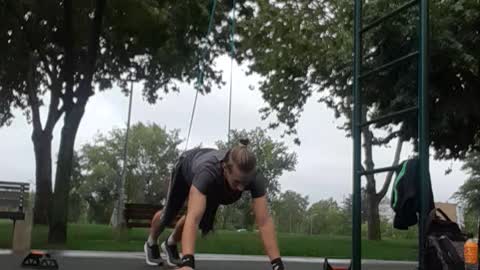 3reps of 90⁰ pushups