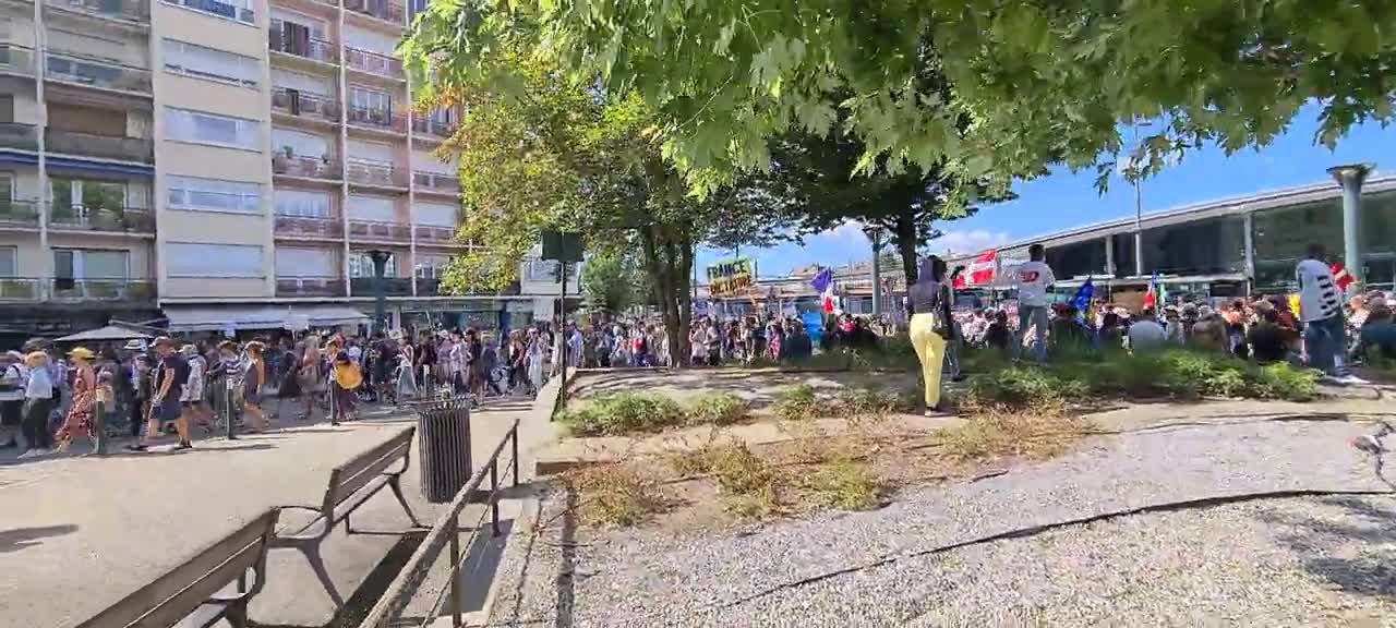 Manifestation Annecy le 11 09 2021