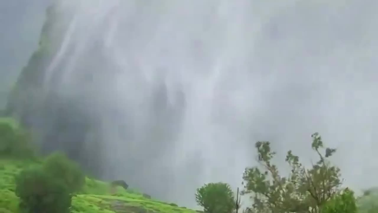 Reverse Waterfall in Naneghat, india.