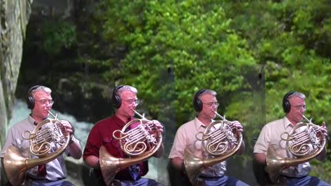 RIchard Burdick performs his Horn Quartet No. 8 "American", Op. 305