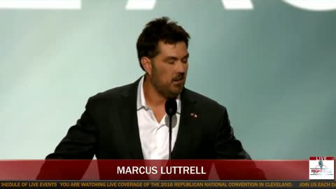 Marcus Luttrell: “I challenge all of you to fight for this country and for each and every one of us"