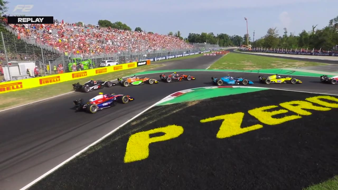 F2 Feature Race Highlights | 2024 Italian Grand Prix