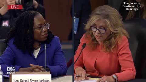 Blackburn RIPS the SCOTUS Nominee for Supporting CRT