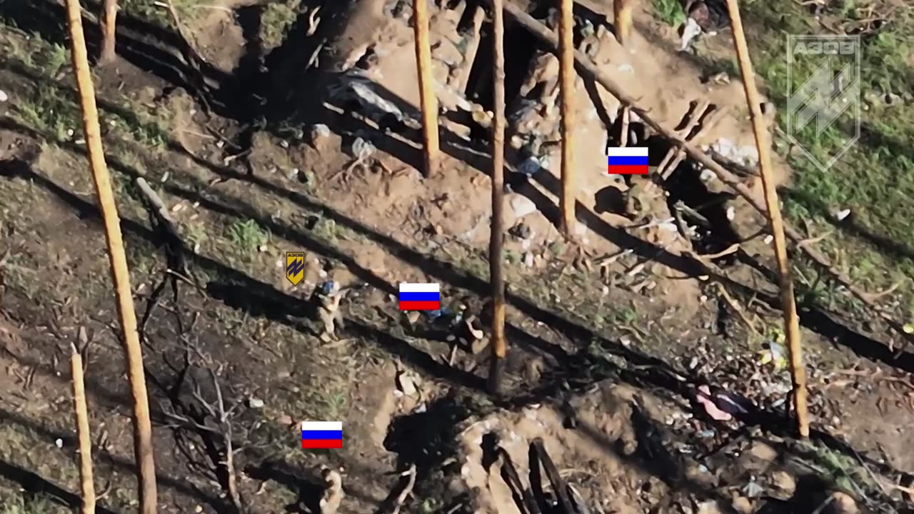 Russian Soldiers Surrender to Ukrainians After Being Surrounded