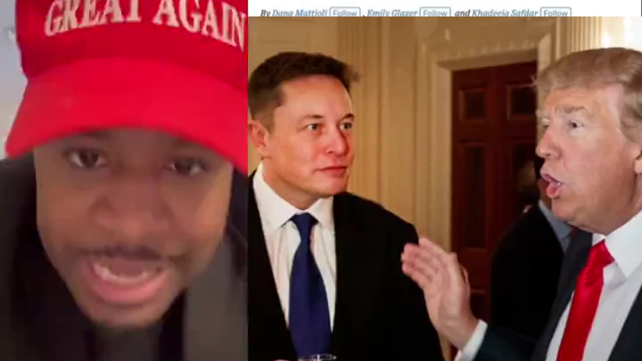 OMG! Elon Musk is going to help Trump save America!